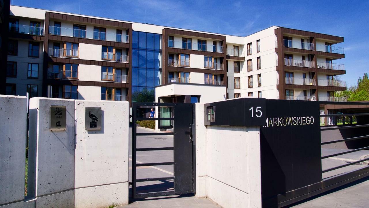 Apartament Park Lotników Cracovia Exterior foto